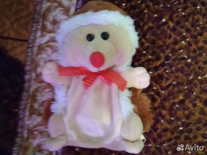 Мягкая игрушка ежик