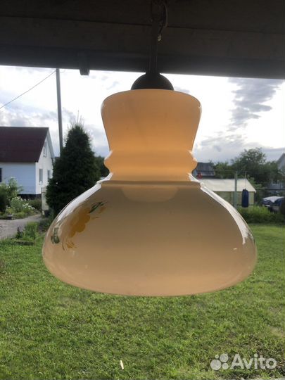 Винтажный подвесной светильник СССР