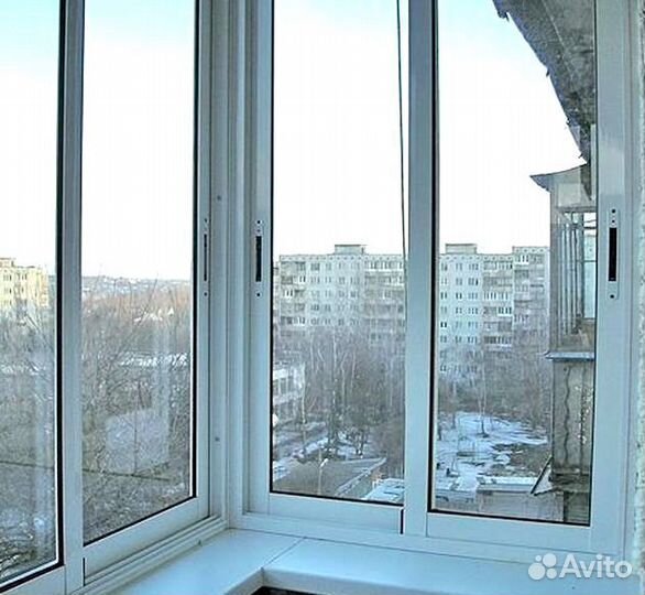 Окна раздвижные Для балконов и лоджий