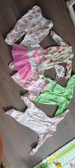 Боди для девочки 56 62