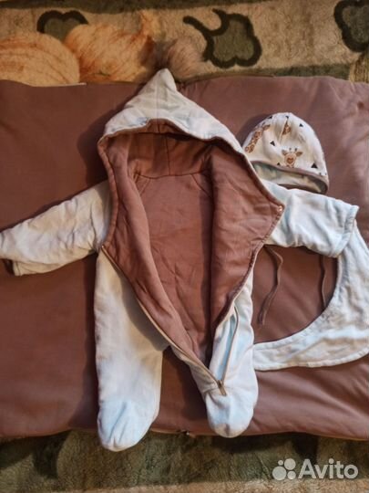 Конверт на выписку зимний