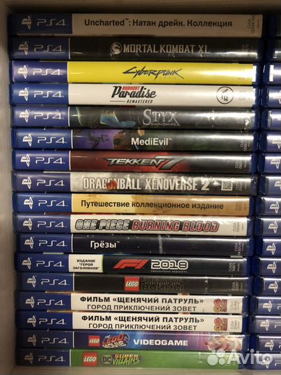 Игры PS4 (более 100 шт)