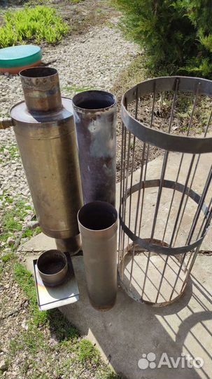 Детали дымохода трубы теплообменник шибер сетка