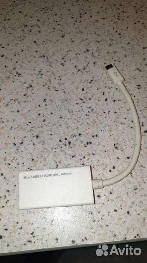MHL адаптер для подключения смартфона к тв