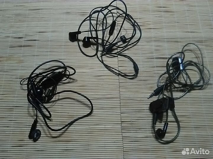 Наушники рабочие разные