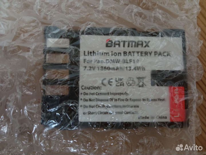 DMW-BLF19 новая для Lumix GH5/GH4/GH3