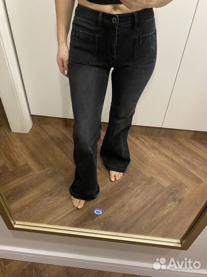 Джинсы широкие