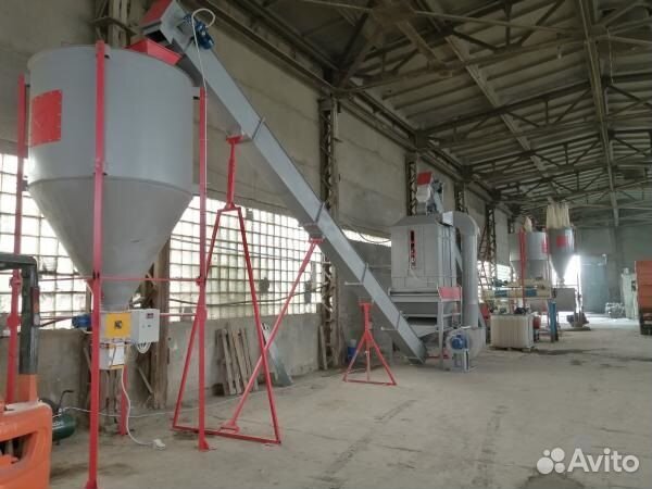 Линия гранулирования соломы 6000 кг/час