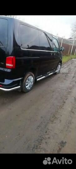 Пороги с проступями 76 мм Volkswagen Caravelle