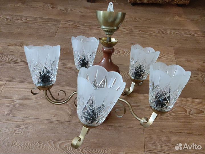 Люстра хрустальная