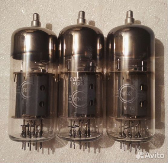 Лампы 6п36с, 6п42с, 6п44с, 6п45с