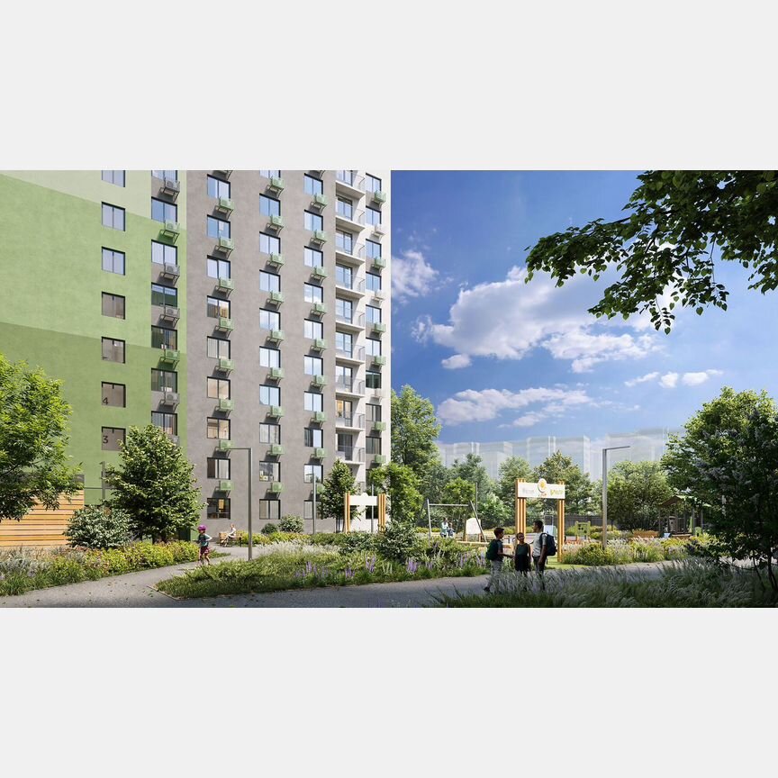 Квартира-студия, 23,3 м², 8/16 эт.
