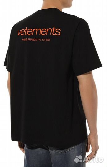 Мужская футболка vetements (Арт.52340)