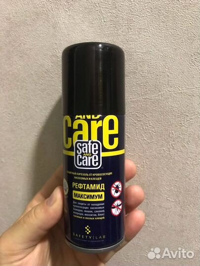 Спрей от комаров