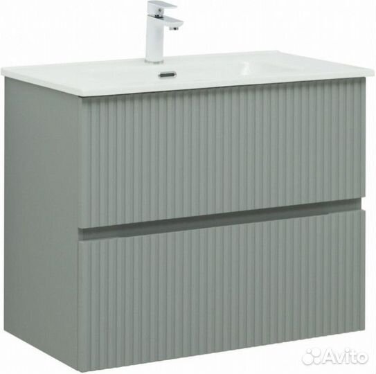 Мебель для ванной Aquanet Джейн 80 Flat мисти грин