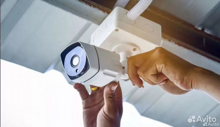 Видеонаблюдение Камера Регистратор Установка