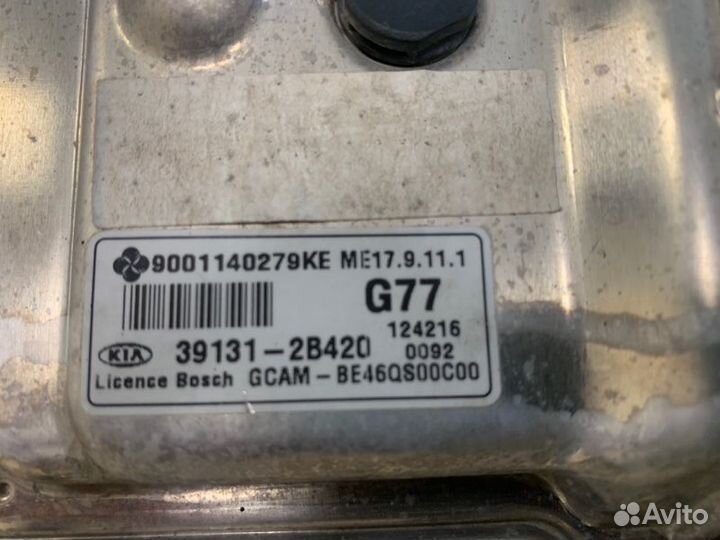Блок управления двигателем Kia Soul G4FG 2012