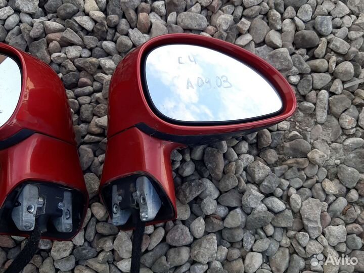 Зеркало Ситроен C4 1 поколение дорестайлинг