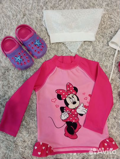 Пакет фирменных летних вещей на девочку 92 размер