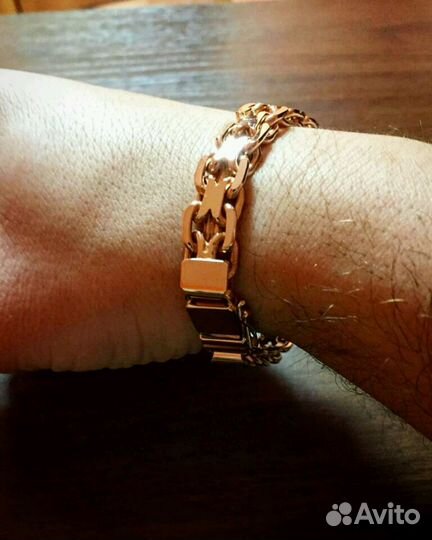 Золотой браслет 585 (Cartier)