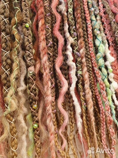 Комплект де косы и де дред (новый)