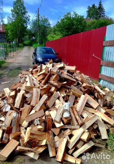 Дрова сухие колотые с доставкой