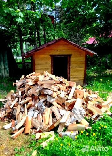 Дрова сухие колотые с доставкой