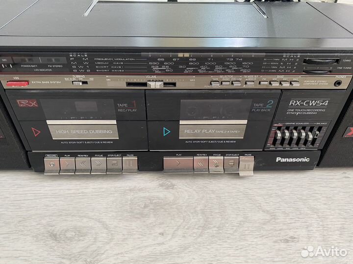 Panasonic rx-cw54F магнитола
