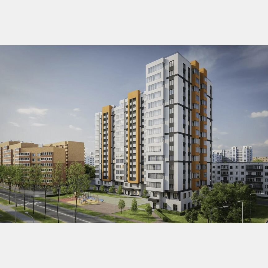 2-к. квартира, 75,1 м², 16/16 эт.