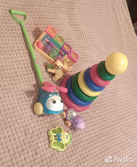 Детские развивающие игрушки пакетом