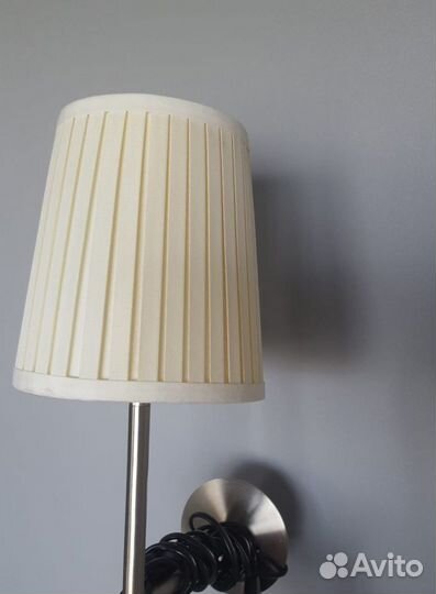 Бра икеа никелированный IKEA