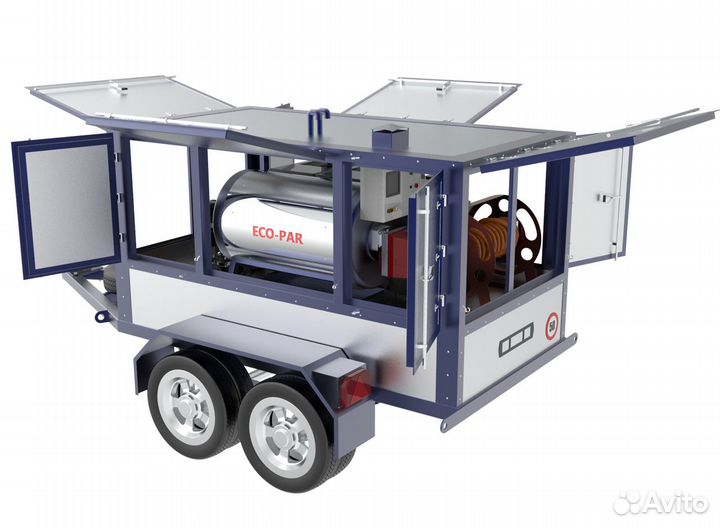 Паровой котел парогенератор мобильный ECO-PAR