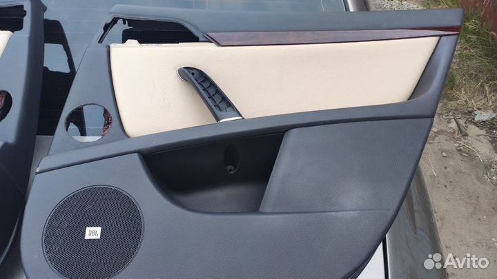 Обшивки дверей задние пежо 407