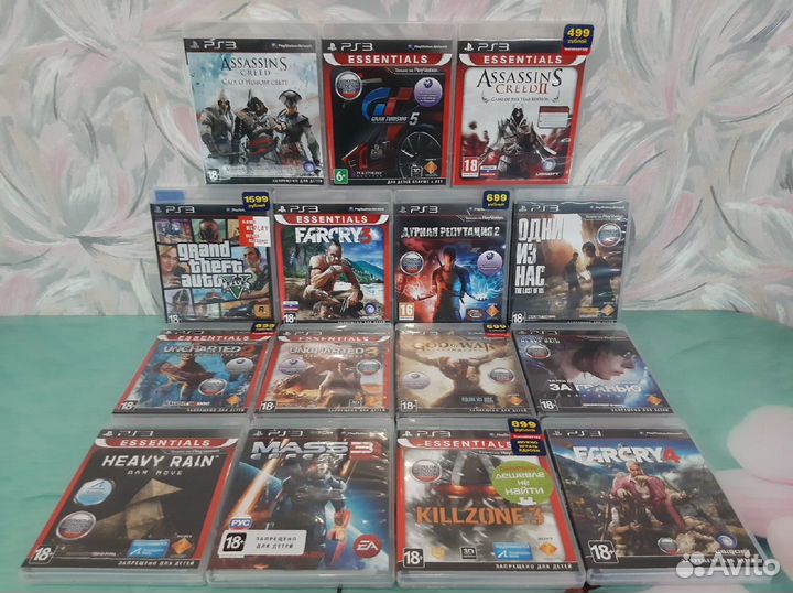 Диски для ps3