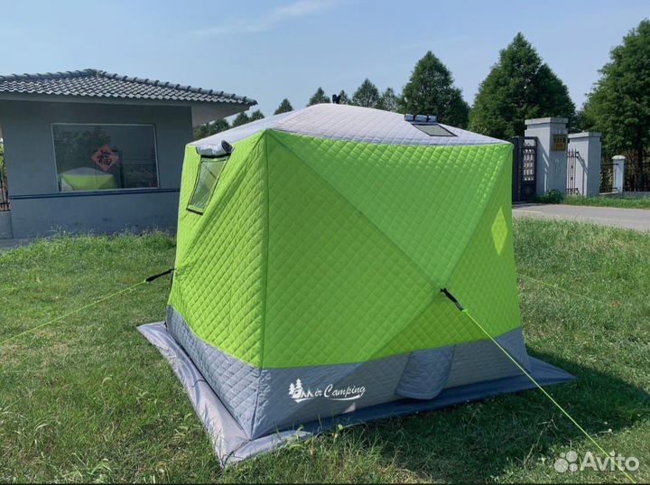 Мобильная баня палатка летняя зимняя 210х210см