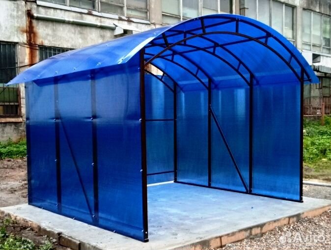 Навес курилка 