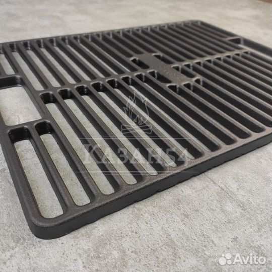 Чугунная решетка гриль 42х33 см