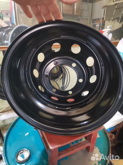 Диски усиленные Тойота Ниссан черный 6x139.7 R15