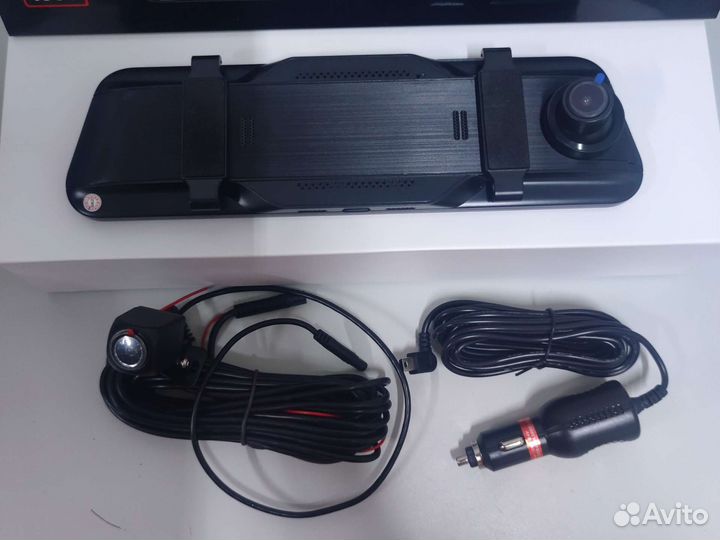 Зеркало регистратор на 2 камеры DV-Pioneer.OK P91