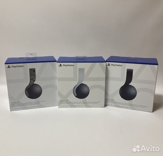 Наушники Sony pulse 3D