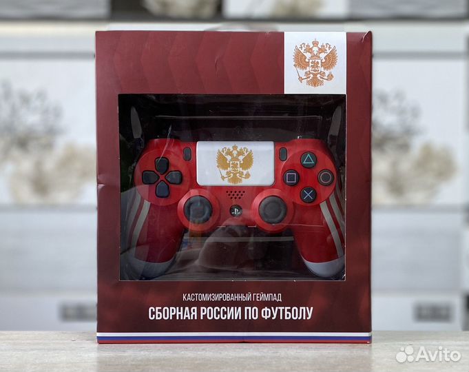 Новый Sony DualShock 4 v.2 «Сборная России Футбол»