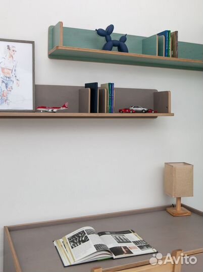 Полка серая 1200 мм