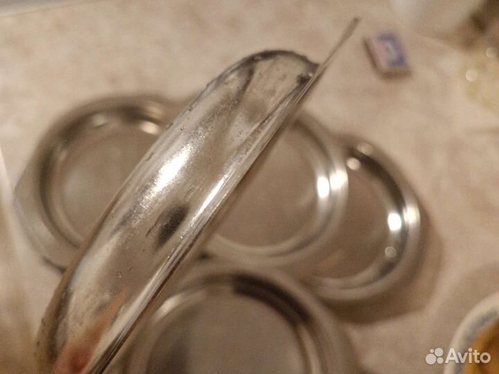 Тарелки из нержавейки СССР