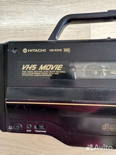 Видеокамера hitachi VM-600E vhs
