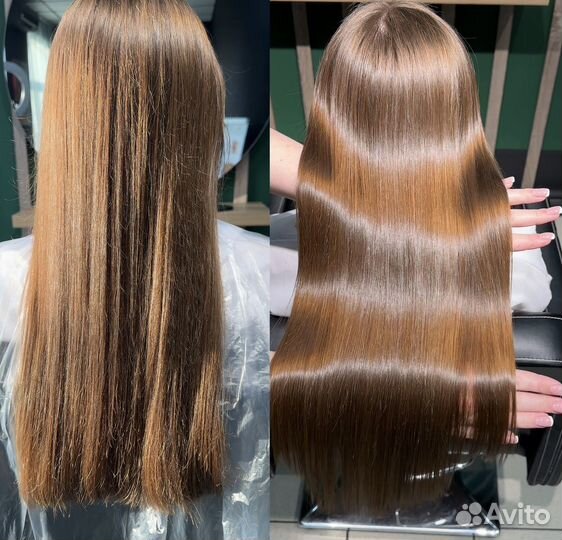 Кератин ботокс волос