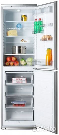 Холодильник atlant хм 6025-080 (серебристый)