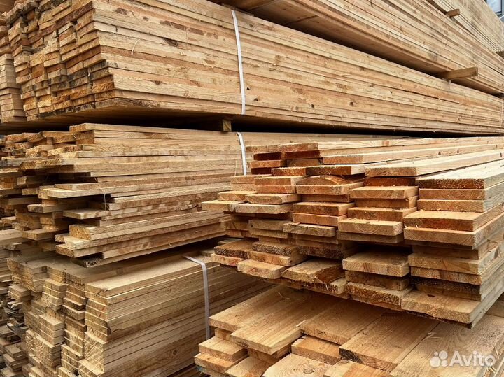 Брус обрезной 100х100х6000мм с доставкой
