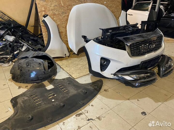 Ноускат Киа Соренто Прайм Морда в сборе