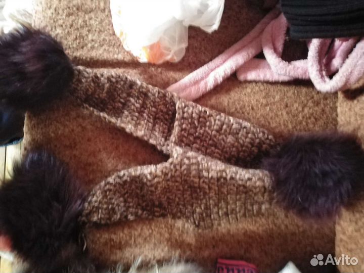 Шапочки, шарфы, перчатки, д/девочек разного разм