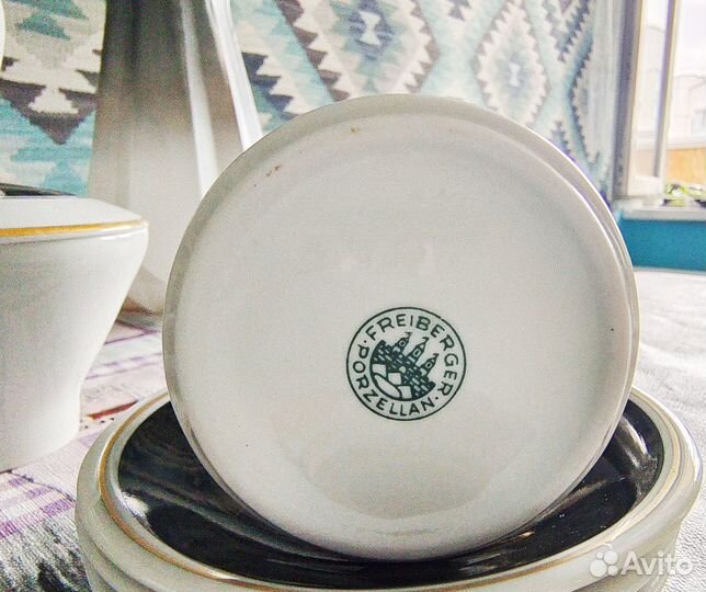 Кофейный сервиз (фарфор) Freiberger Porzellan